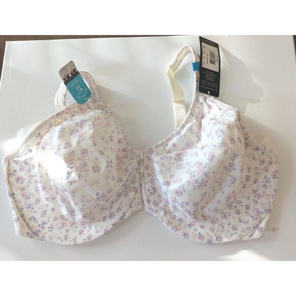 Bali Other - NWT Bali Minimizer Bra Underwire Lavender Floral 40DDD